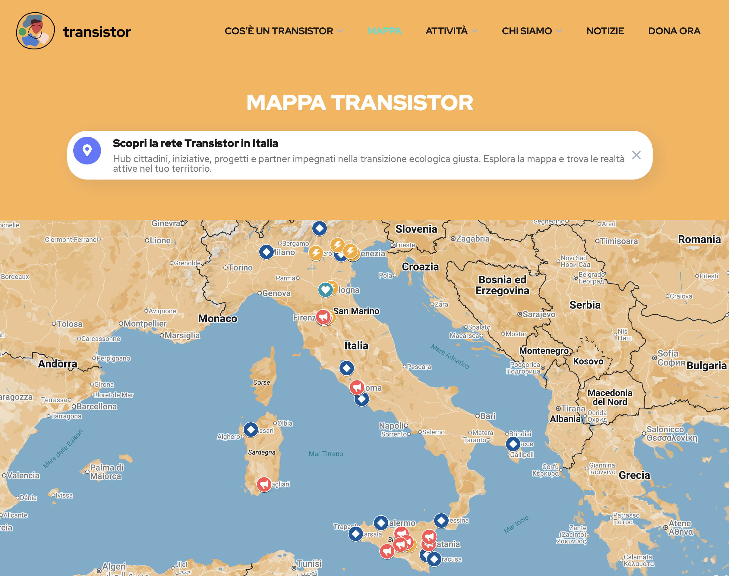 Mappa transistor